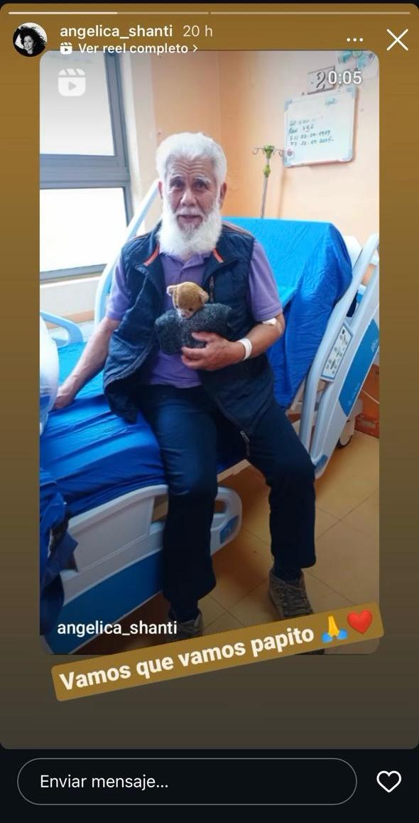 Angélica Sepúlveda actualizó el estado de salud de su padre tras sufrir